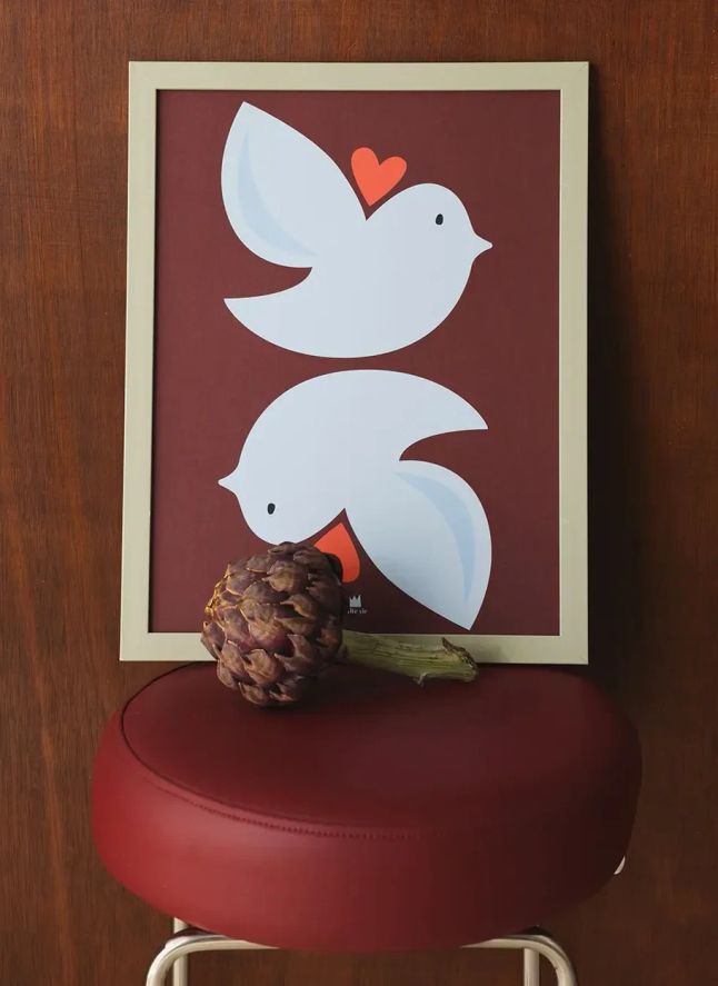 Cartel de Blue Birds | Azul Cielo