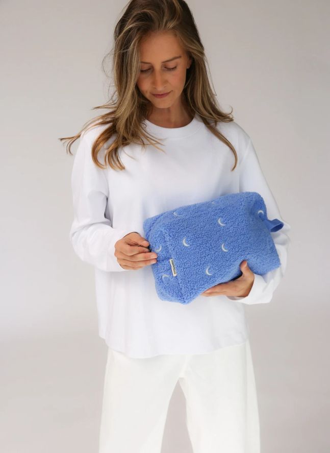 Trousse de toilette Moon | Bleu ciel