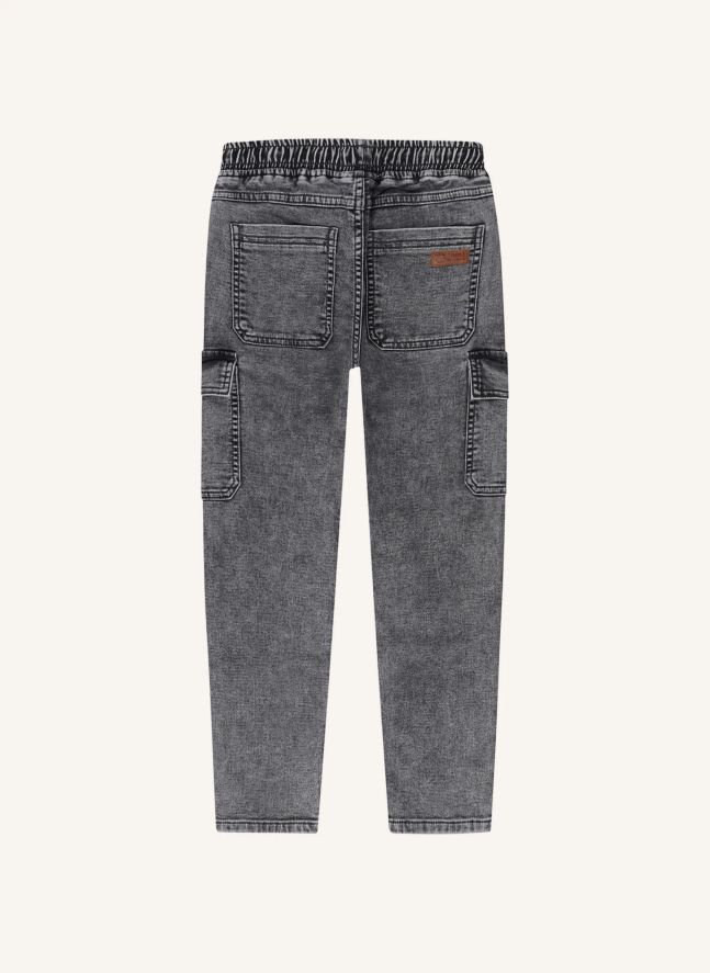 Jeans Cargo Jaro | Denim gris