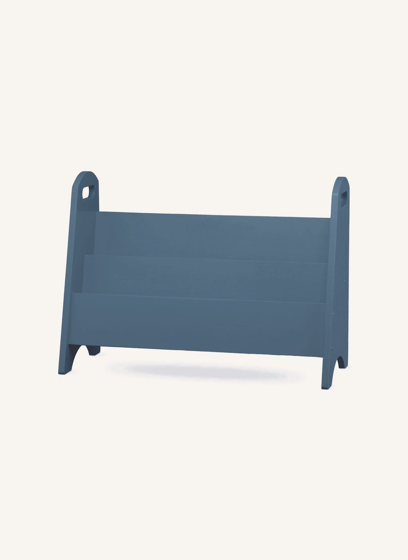 Bibliothèque en bois | Bleu- Image produit n°0