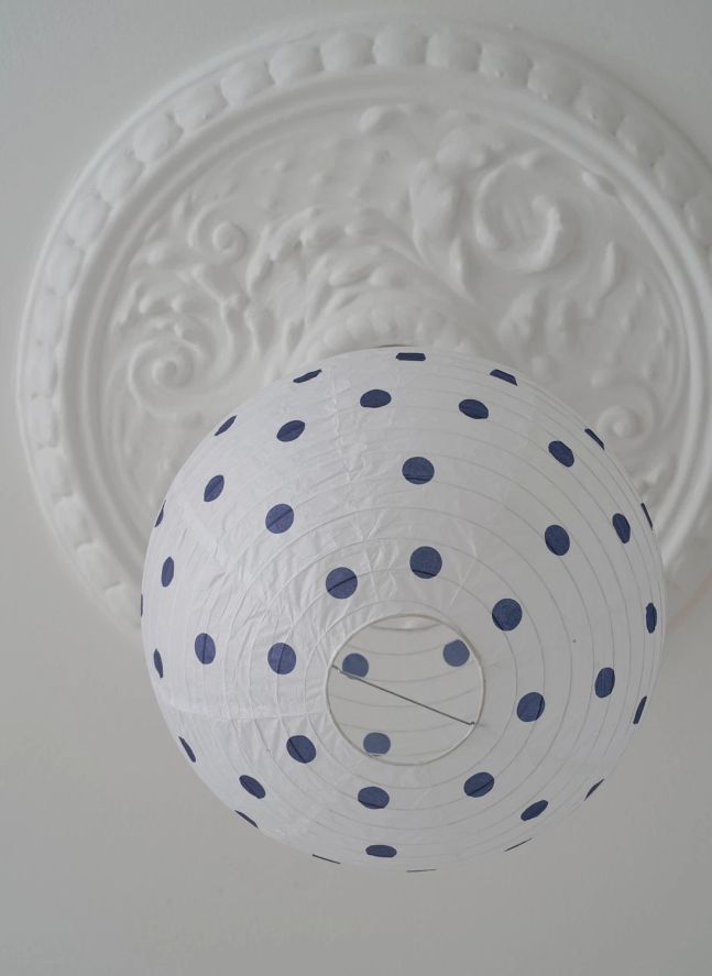 Suspension Dot | Bleu