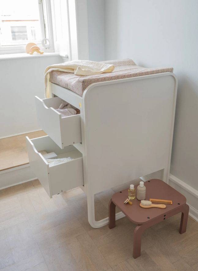 Marche-pied Kiddo | Vieux Rose