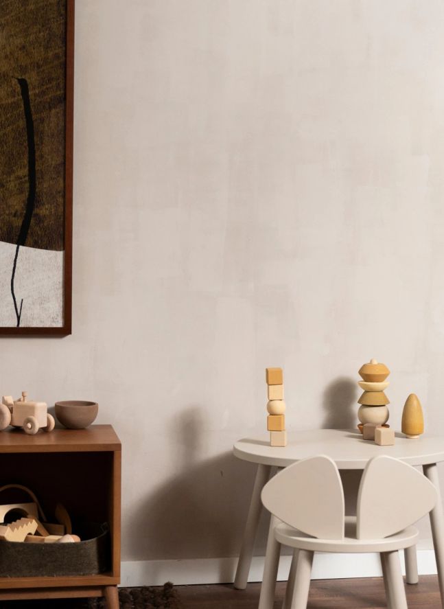 Chaise en chêne Souris | Blush
