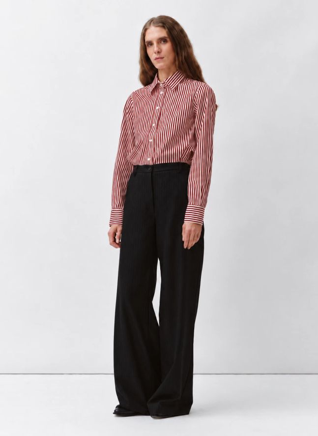 Chemise Ceza Coton | Rouge