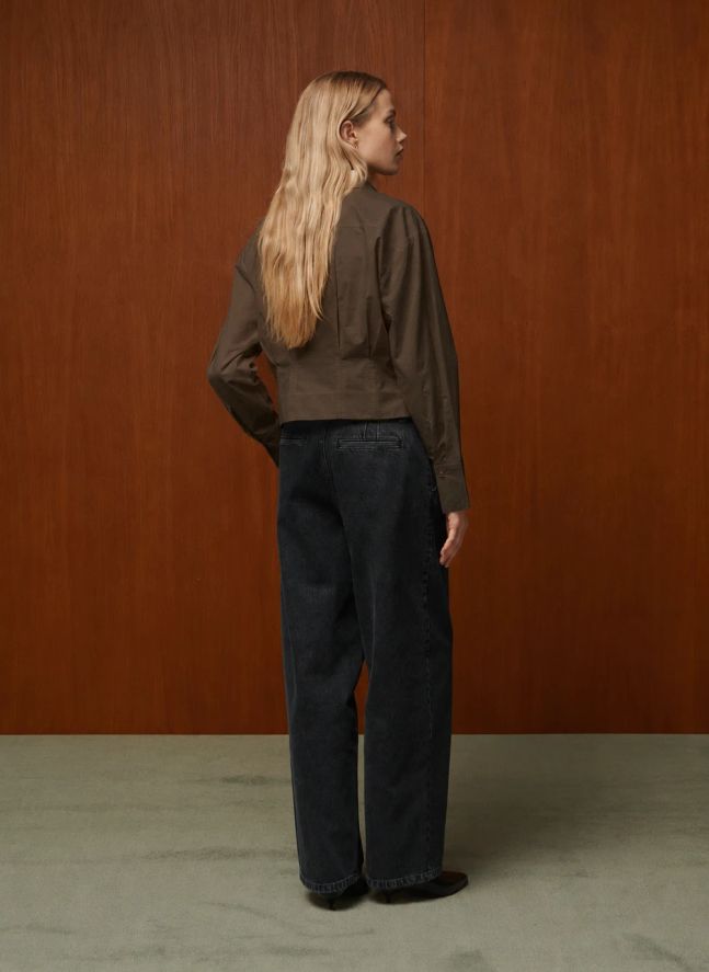Chemise Idris Soie | Bronze