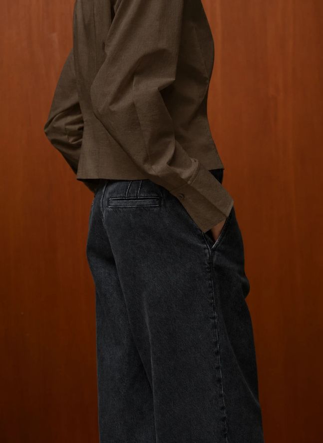 Chemise Idris Soie | Bronze
