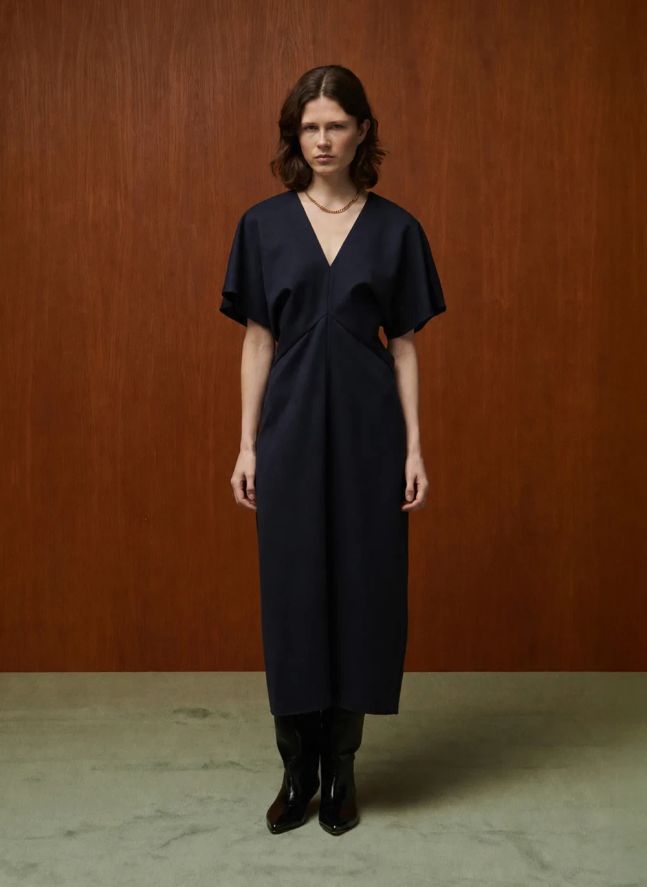 Robe Madson Laine | Bleu marine