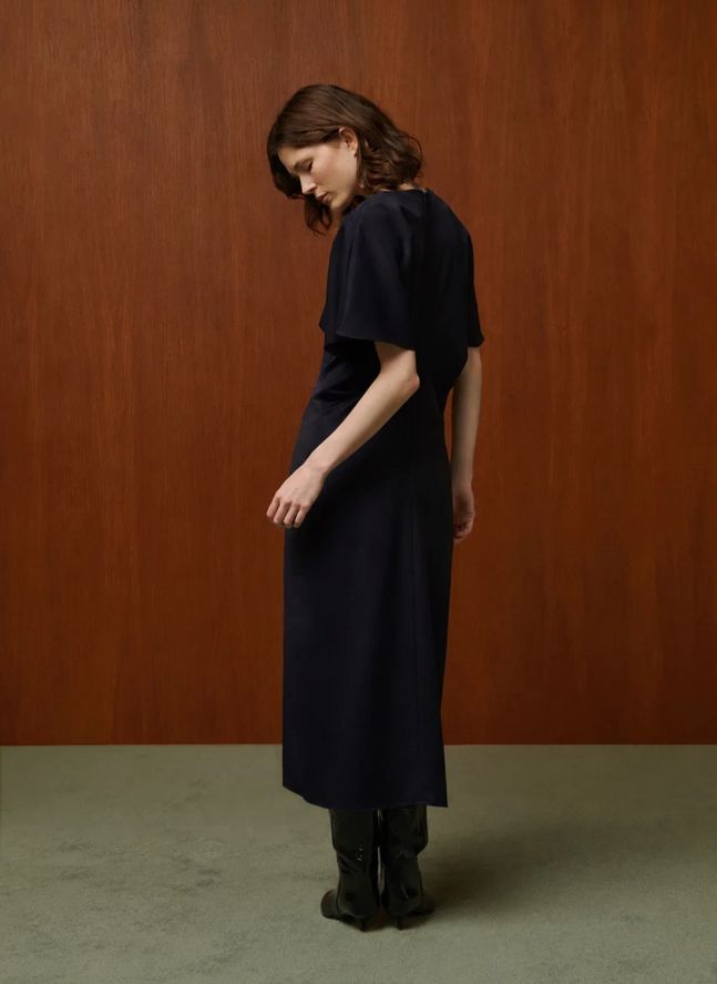 Robe Madson Laine | Bleu marine