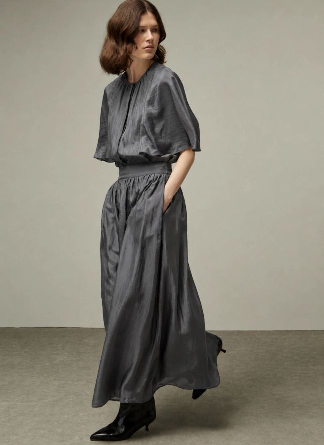 Blouse Vera Soie | Acier