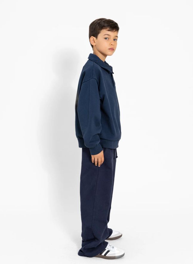 Jogger Canterburry Coton Bio | Bleu marine