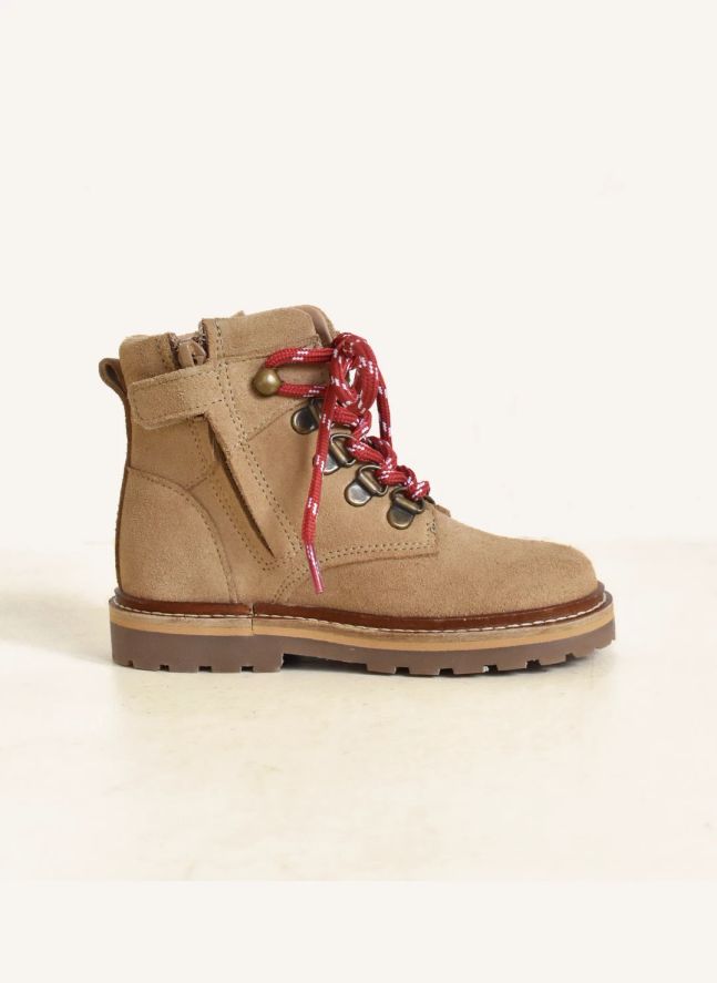 Boots Lacets Louen Suède | Sable