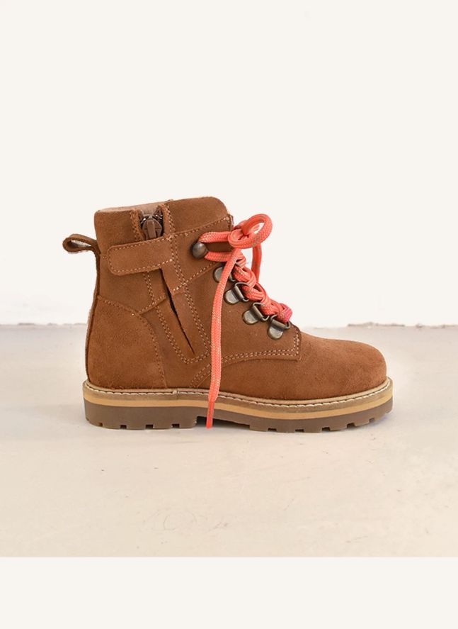 Boots Lacets Louen Suède | Marron clair 