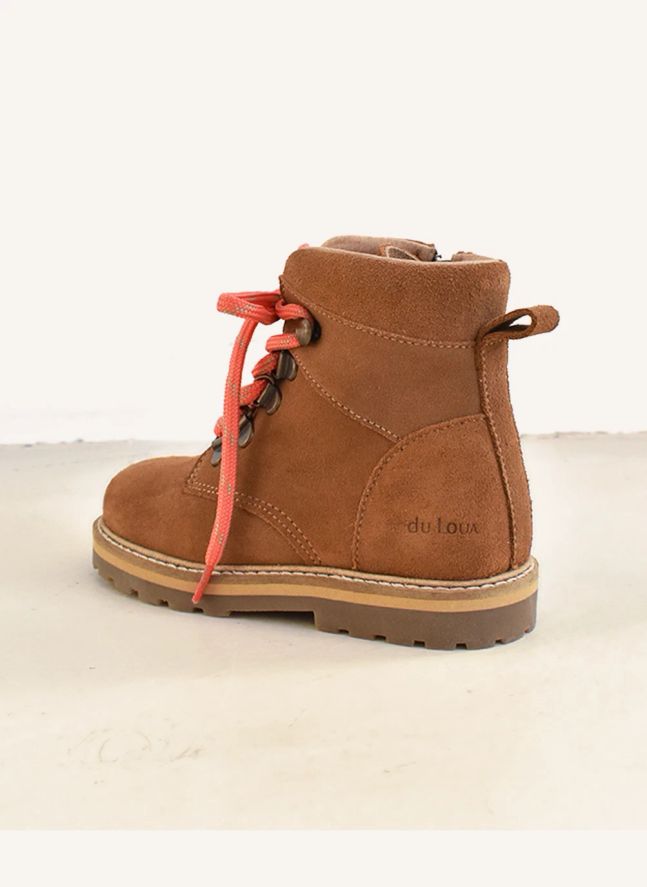 Boots Lacets Louen Suède | Marron clair 