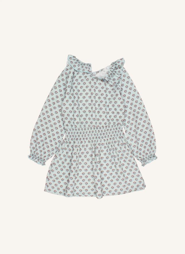 Robe Volants Chic Fleurie | Eucalyptus
