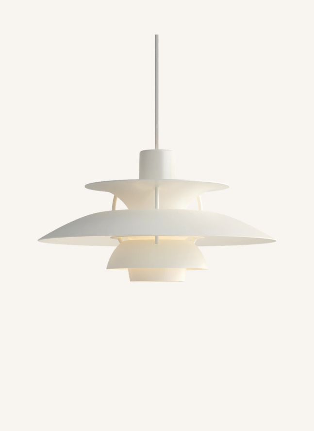 Lámpara colgante PH 5 Mini, Louis Poulsen | Blanco