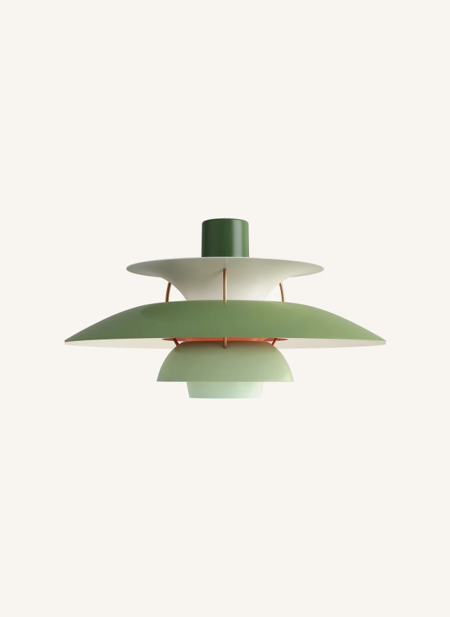 Lámpara colgante PH 5, Louis Poulsen | Verde