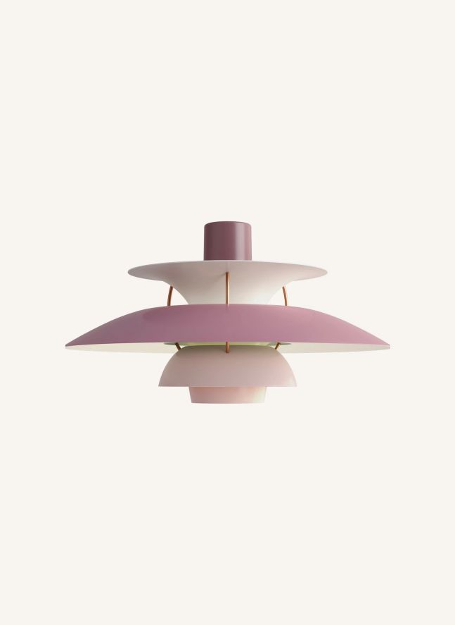 Lámpara colgante PH 5, Louis Poulsen | Rosa