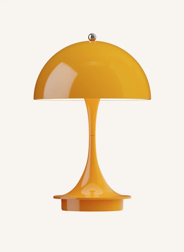 Lámpara de mesa portátil Panthella 160, Louis Poulsen | Naranja