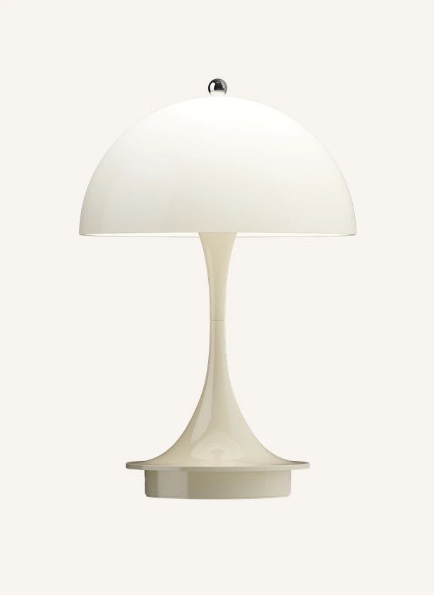 Lámpara de mesa portátil Panthella 160, Louis Poulsen | Beige
