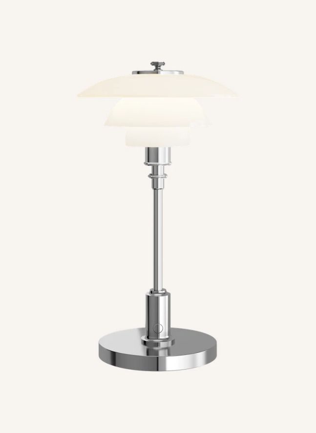 PH 1-1 Portable Table Lamp, Louis Poulsen | Chrome