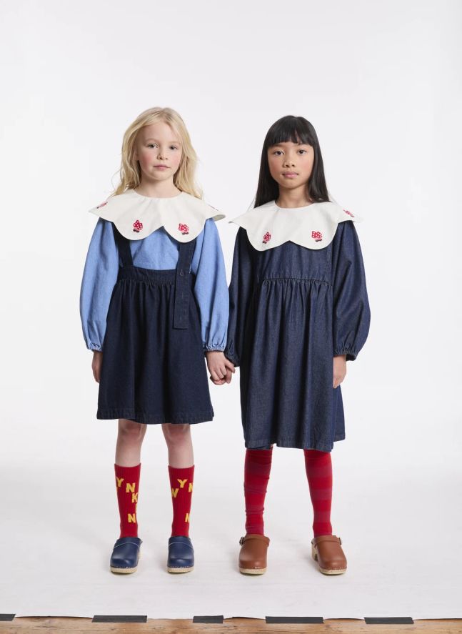 Blouse Denim | Bleu