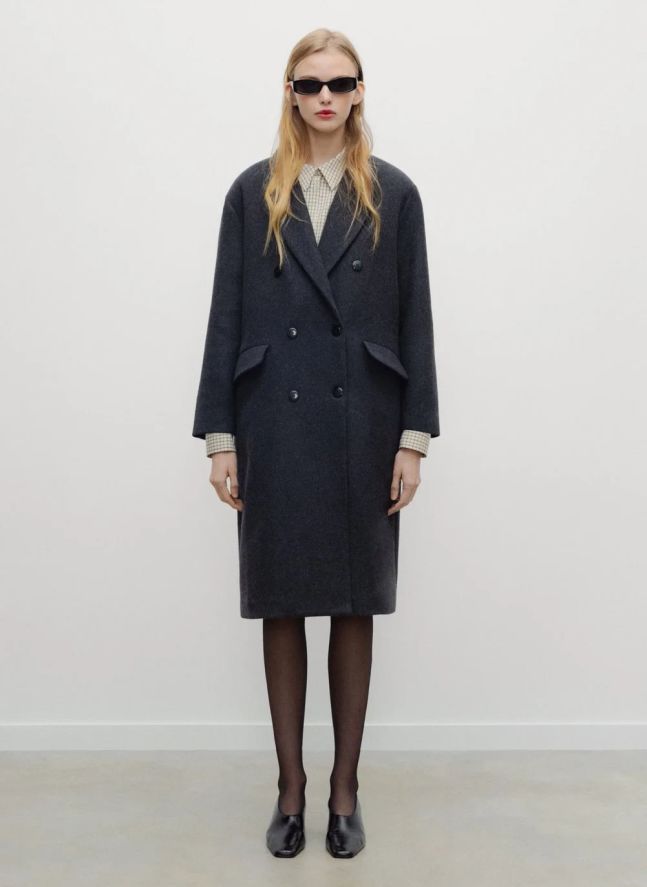 Manteau Elan Laine | Acier