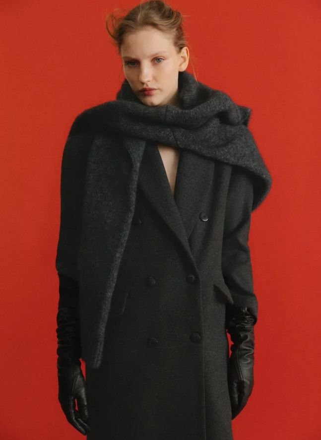 Manteau Elan Laine | Acier