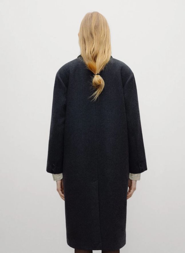 Manteau Elan Laine | Acier
