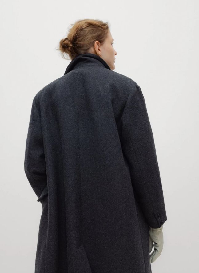 Manteau Elan Laine | Acier