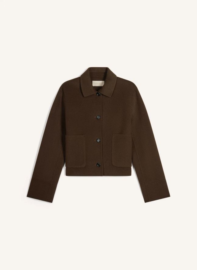 Veste Henri Laine | Chocolat