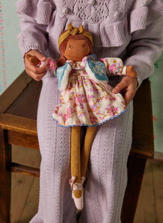 Poupée Cerise - Louise Misha x Moulin Roty | Marron