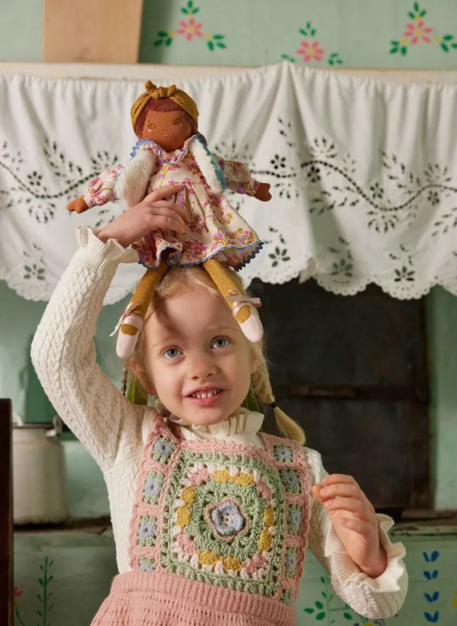 Poupée Cerise - Louise Misha x Moulin Roty | Marron