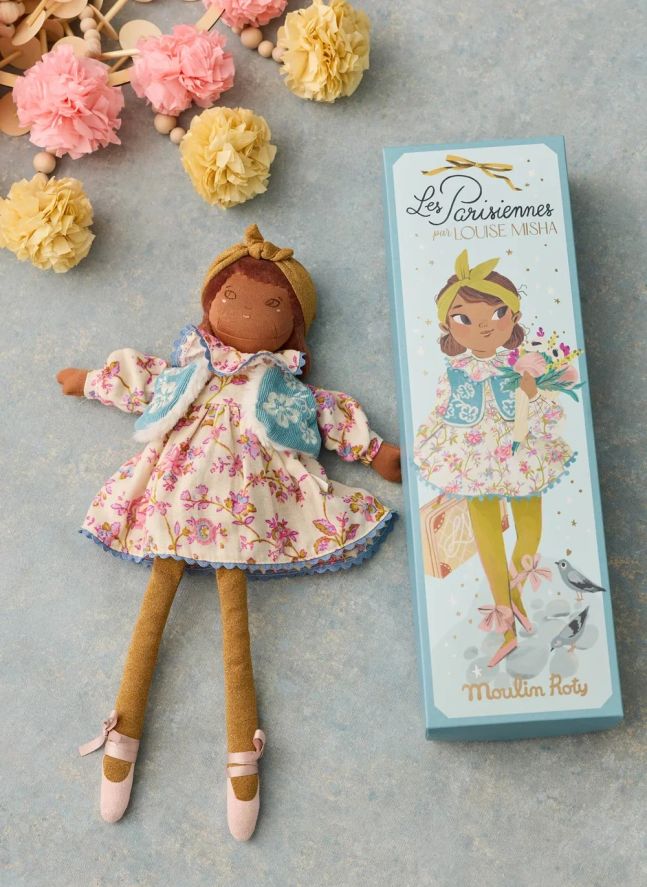 Poupée Cerise - Louise Misha x Moulin Roty | Marron