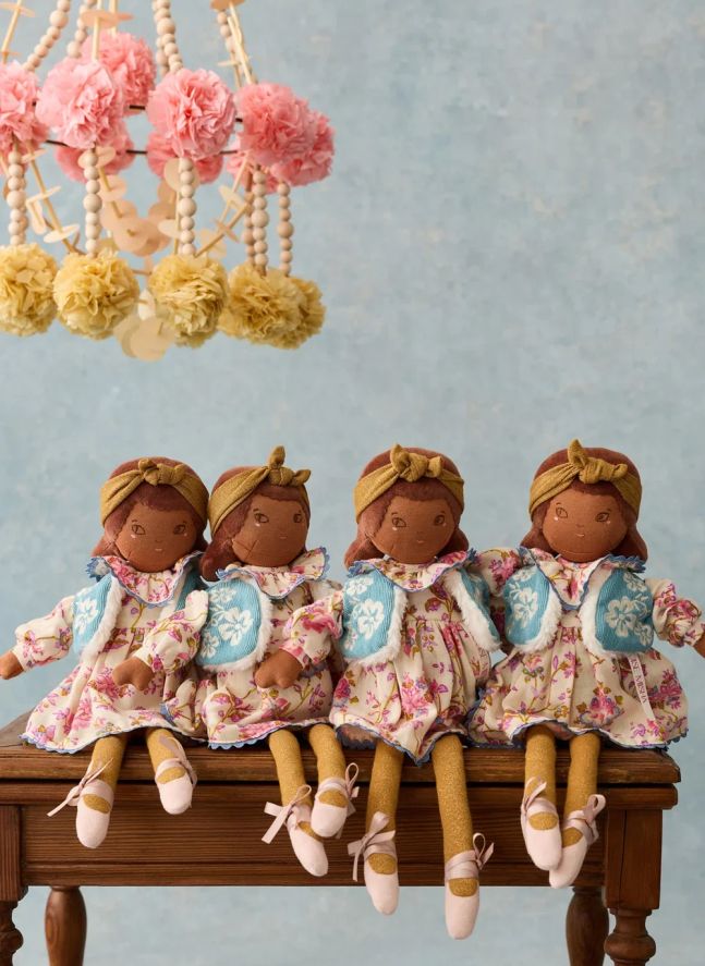 Poupée Cerise - Louise Misha x Moulin Roty | Marron