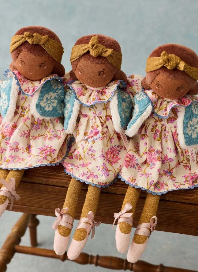 Poupée Cerise - Louise Misha x Moulin Roty | Marron