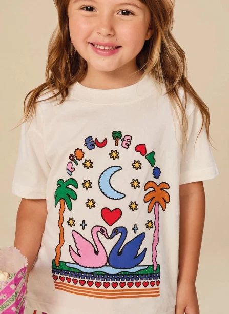 T-shirt Cygnes | Blanc