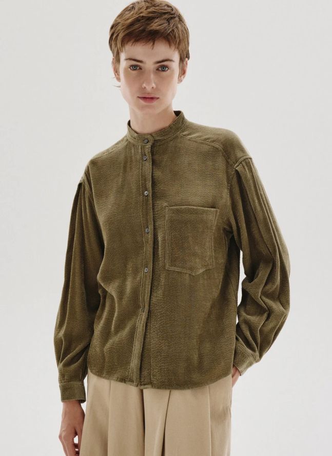 Chemise Poche | Kaki