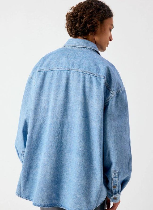 Chemise Ample Joybird | Bleu gris