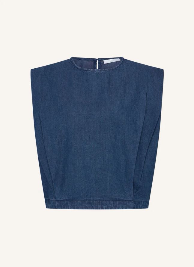 Top Ginza Denim | Bleu marine