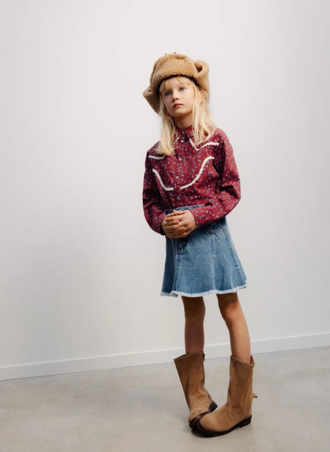 Chemise Bloom | Bordeaux