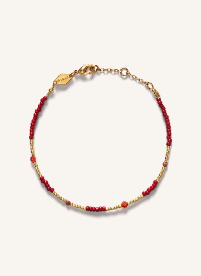 Bracelet Clemence | Rouge cerise