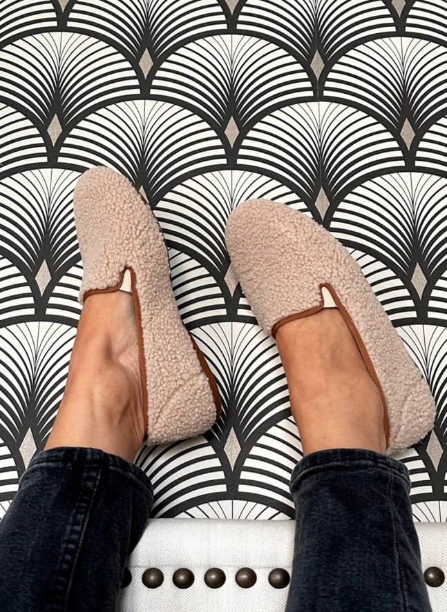 Chaussons Mégève Cocoon - Collection  Femme | Crème