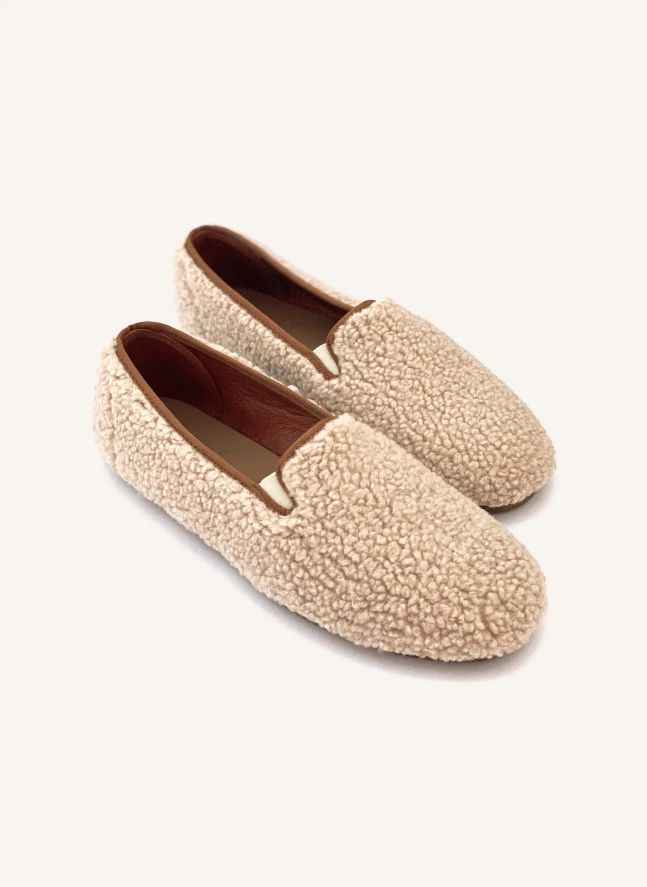 Chaussons Mégève Cocoon - Collection  Femme | Crème