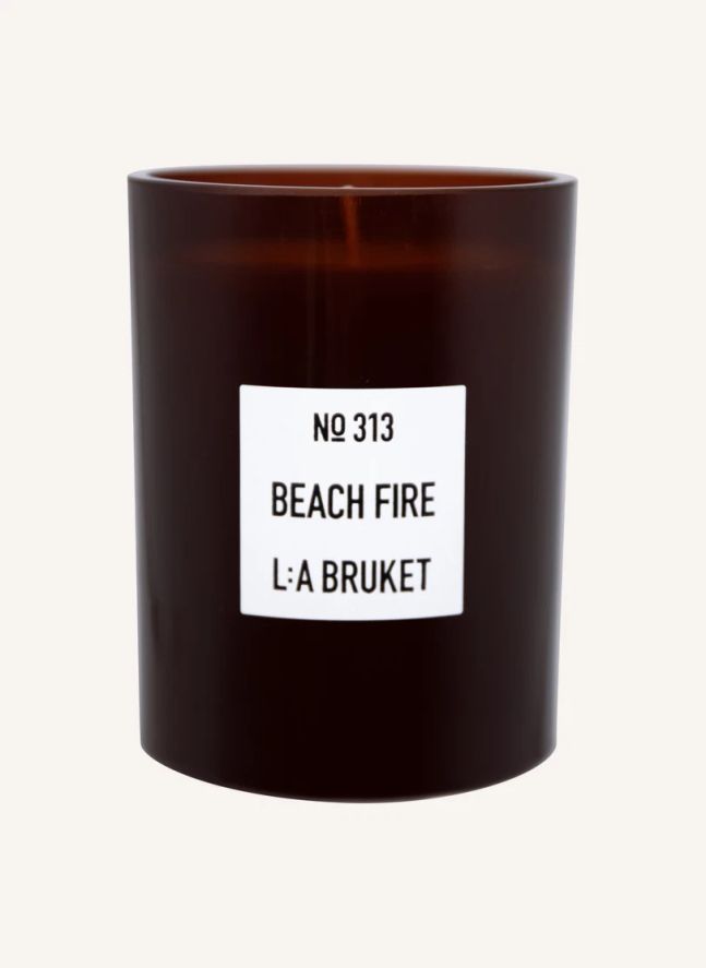 Bougie parfumée Beach Fire - 260g | Non teinté
