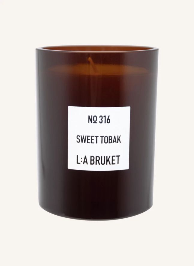 Bougie parfumée Sweet Tobak - 260g | Non teinté