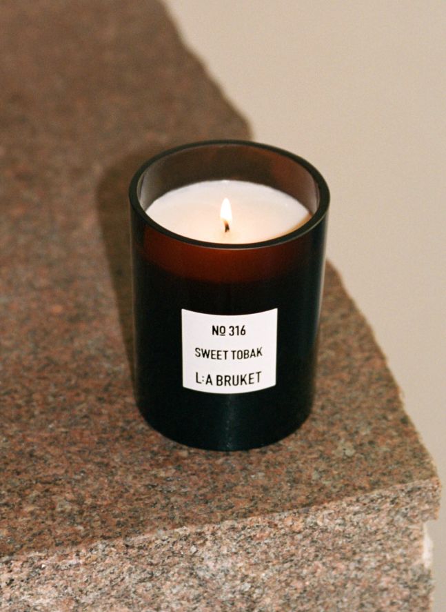 Bougie parfumée Sweet Tobak - 260g | Non teinté
