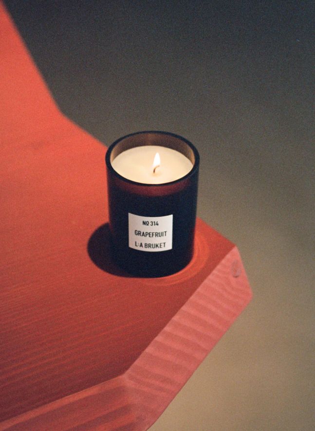 Bougie parfumée Grapefruit - 260g | Non teinté