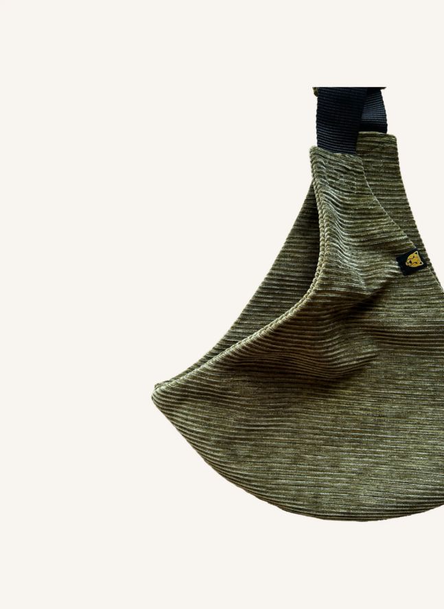 Corduroy baby carrier | Khaki