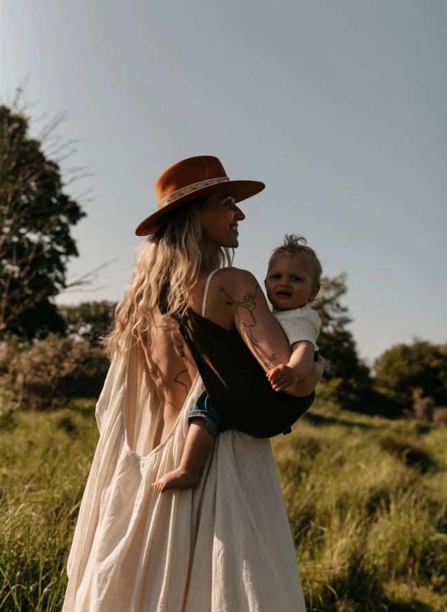 Baby carrier | Dark green