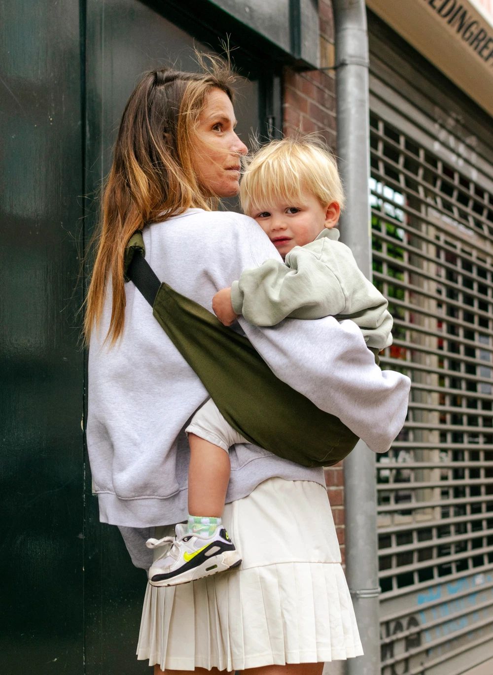 Porte-bébé | Vert foncé- Image produit n°7